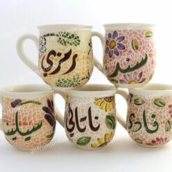 custom made Jordanian ceramic mug